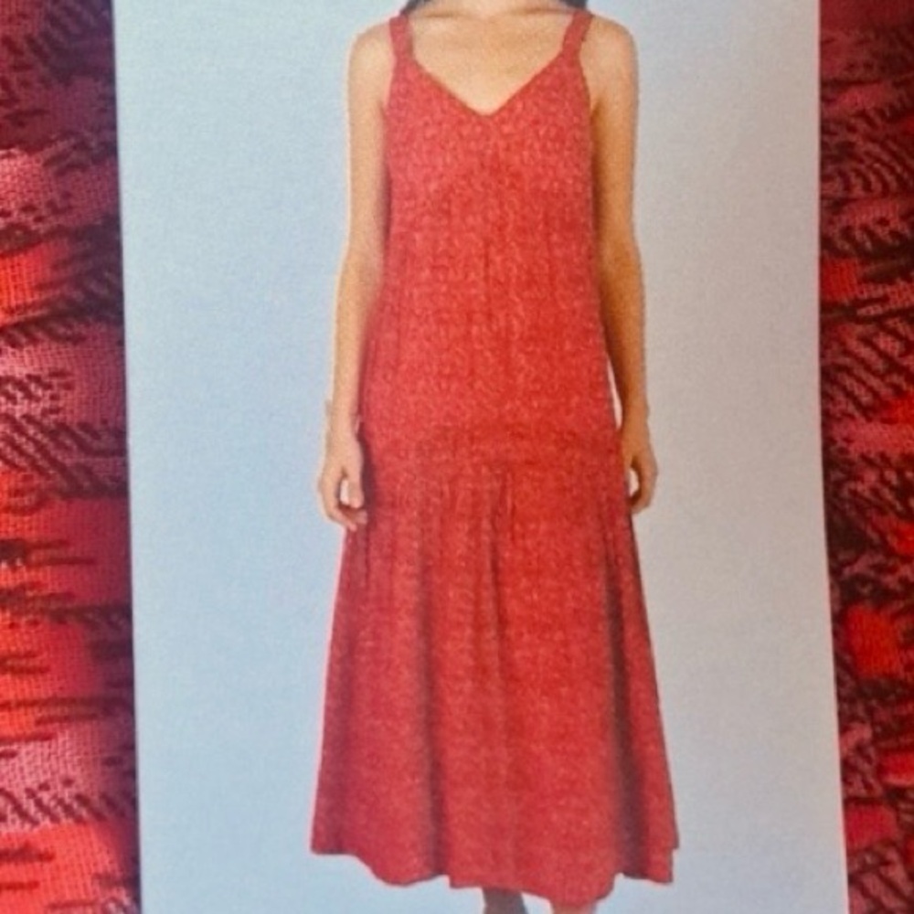 MEDIUM. JOIE FLOWY MAXI DRESS  (OVERSIZED)